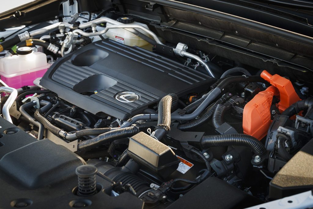 2022 Lexus NX 450h+ F Sport engine