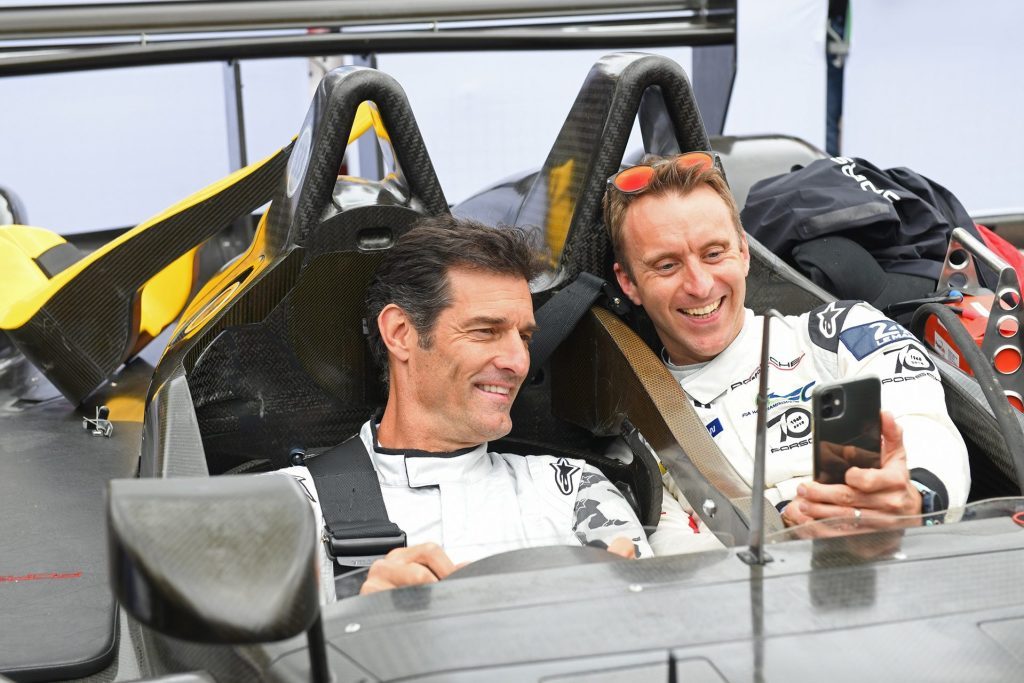 2022 Goodwood Festival of Speed Mark Webber and Timo Bernhard