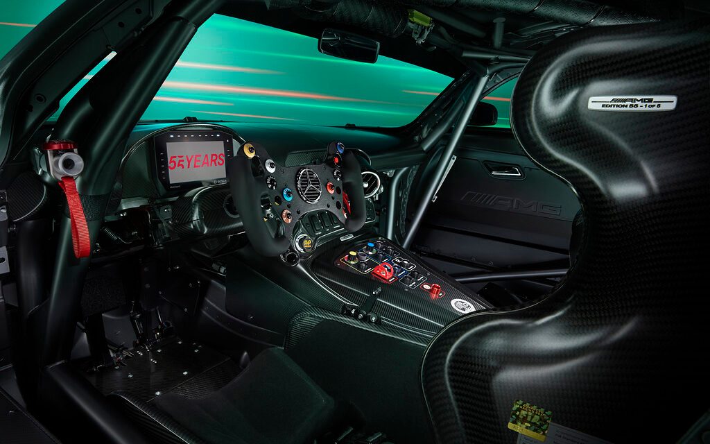 Mercedes-AMG GT3 Edition 55 interior view