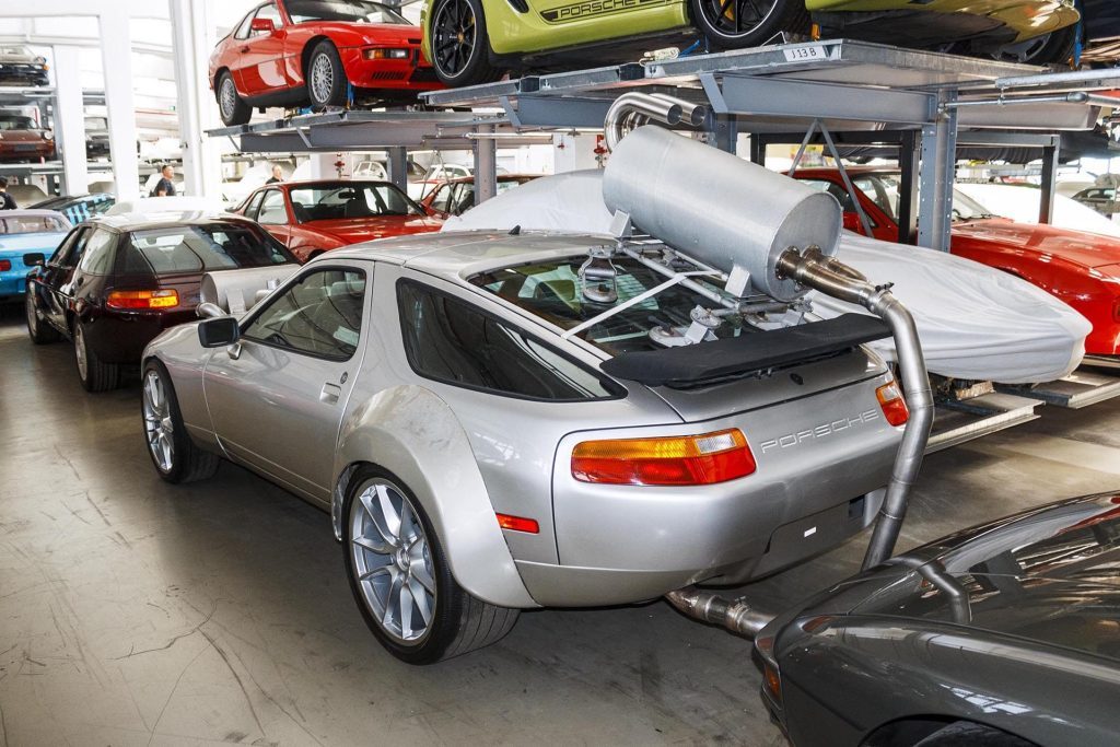 Porsche's Secret Garage 928 tyre tester