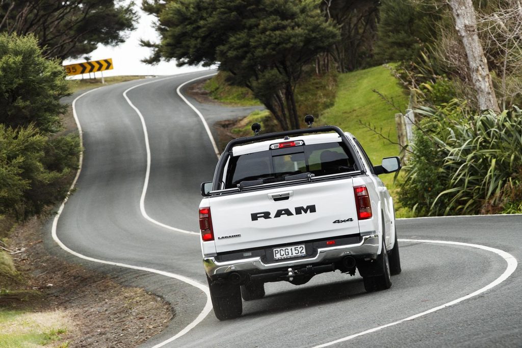 2022 Ram 1500 Laramie rear action