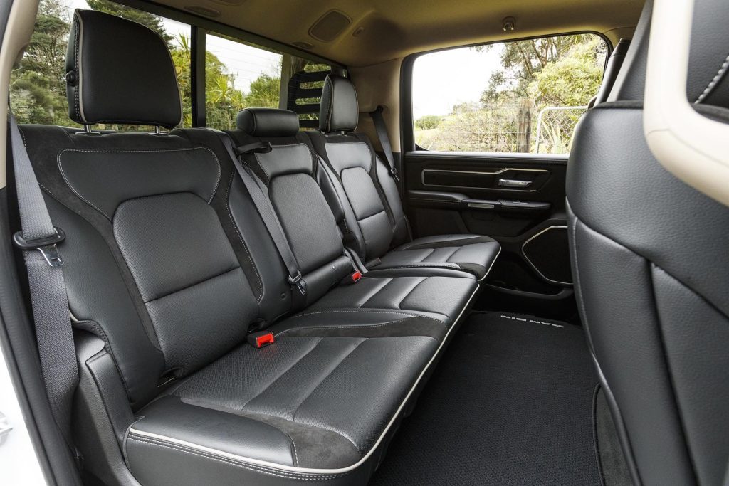 2022 Ram 1500 Laramie back seat