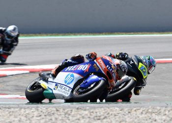 Aron Canet, Celestino Vietti, Moto2 race, Catalunya MotoGP 5 June 2022