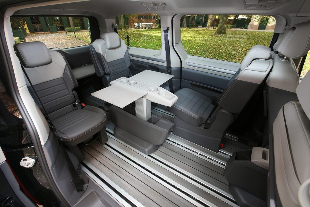 2022 Volkswagen Multivan Energetic seat removed
