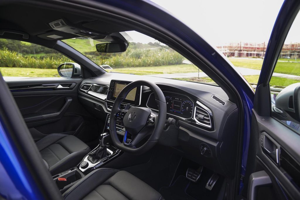 2022 Volkswagen T-Roc R interior