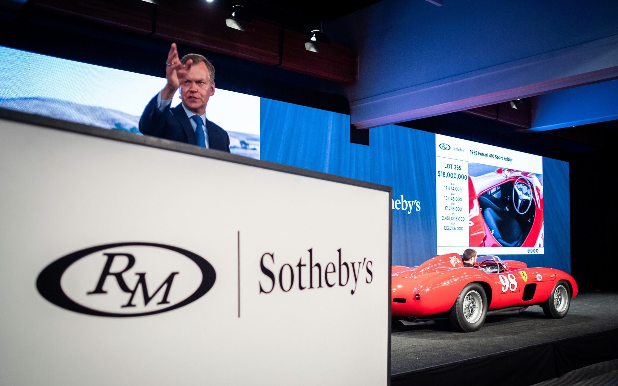 Monterey Car Week auctions reached more than 750 million in total