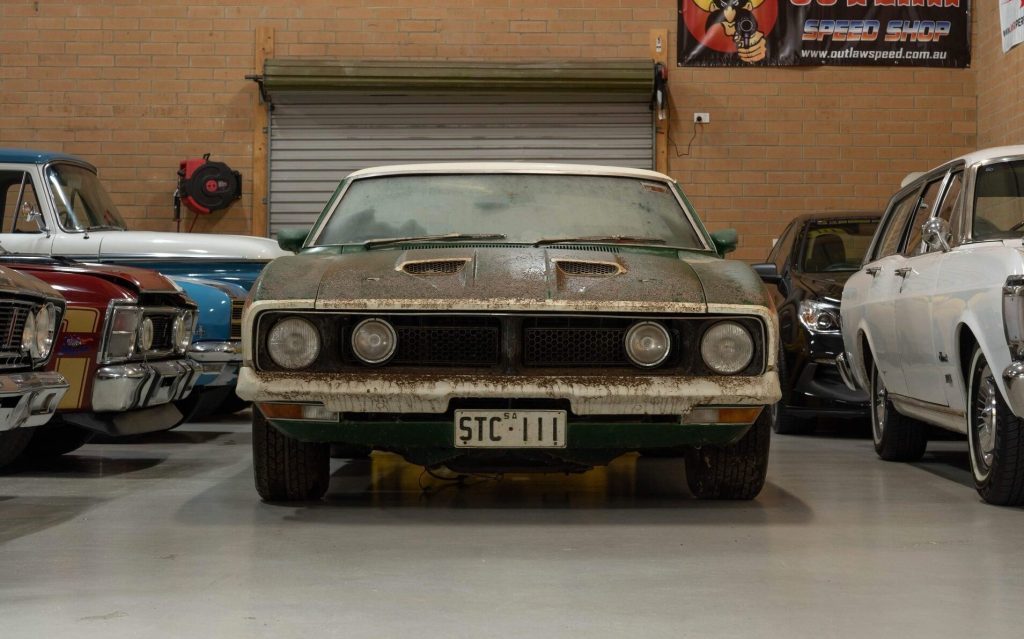Ford Falcon XB John Goss edition barn find front view
