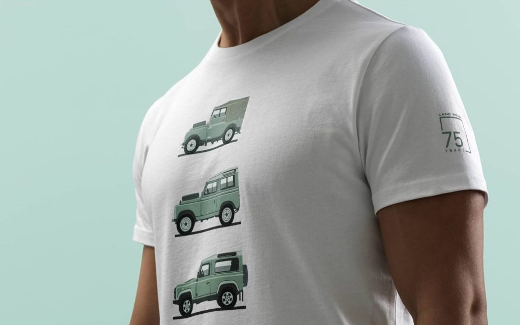 Land Rover Defender 75th Lifetsyle Collection t-shirt