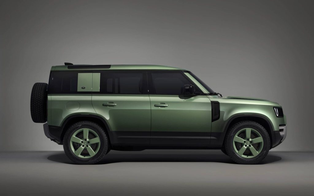 Land Rover Defender 75th Limited Edition 110 side view