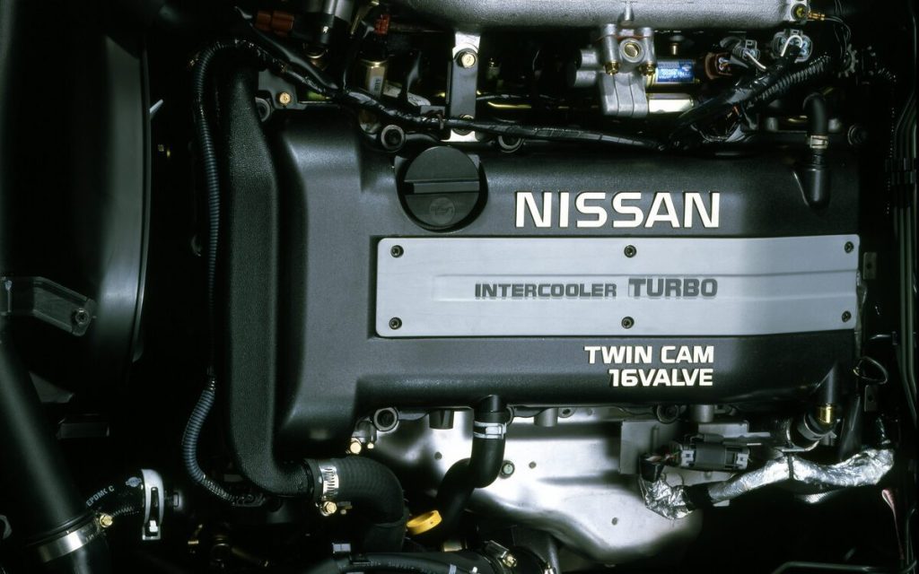Nissan SR20DET top down view