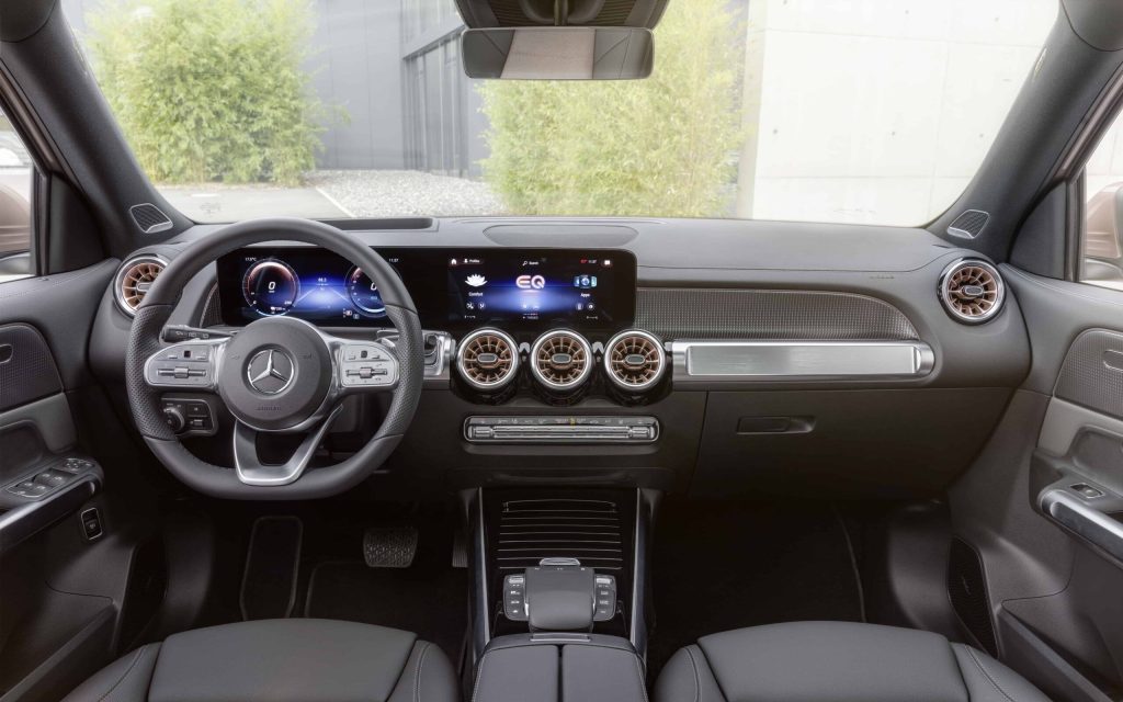 Mercedes-Benz EQB interior view