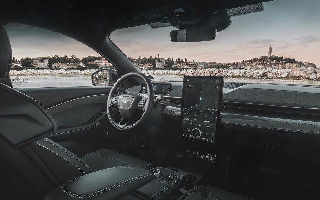 Ford Mustang Mach-E GT interior view