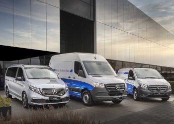 Mercedes-Benz electric van range