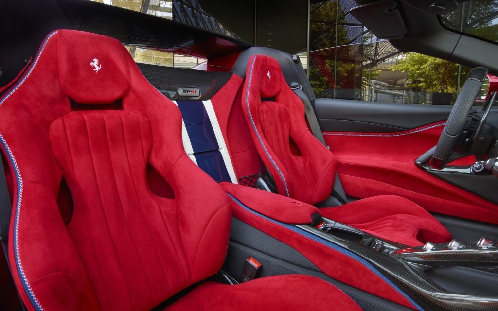 Ferrari SP51 front seats