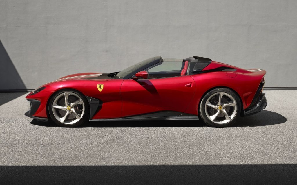 Ferrari SP51 side view