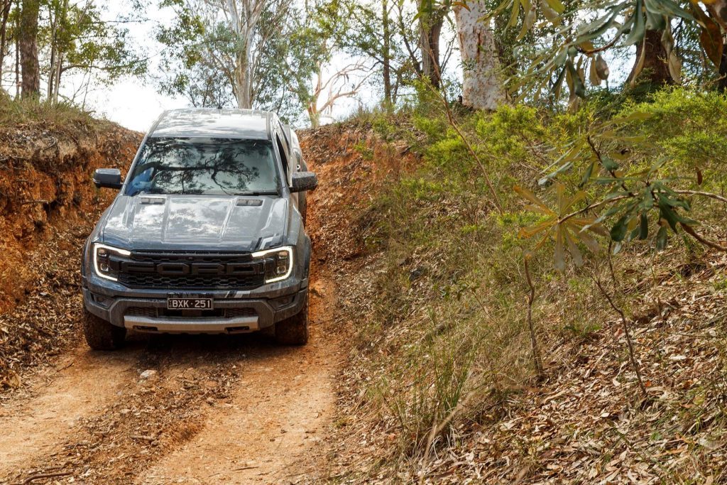 2022 Ford Ranger Raptor hill descent