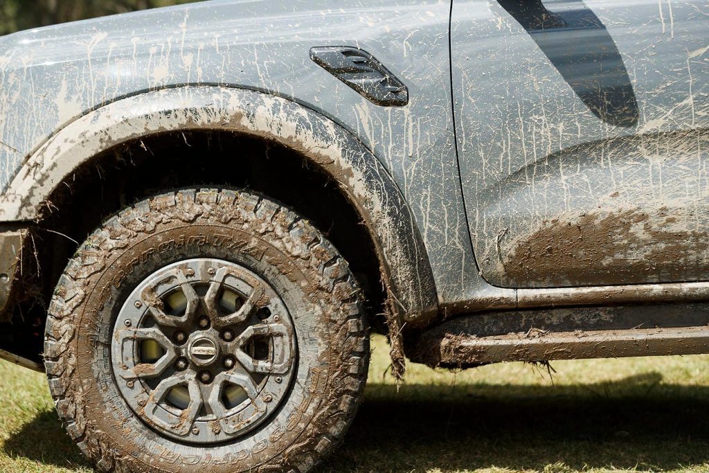 2022 Ford Ranger Raptor wheel with beadlock