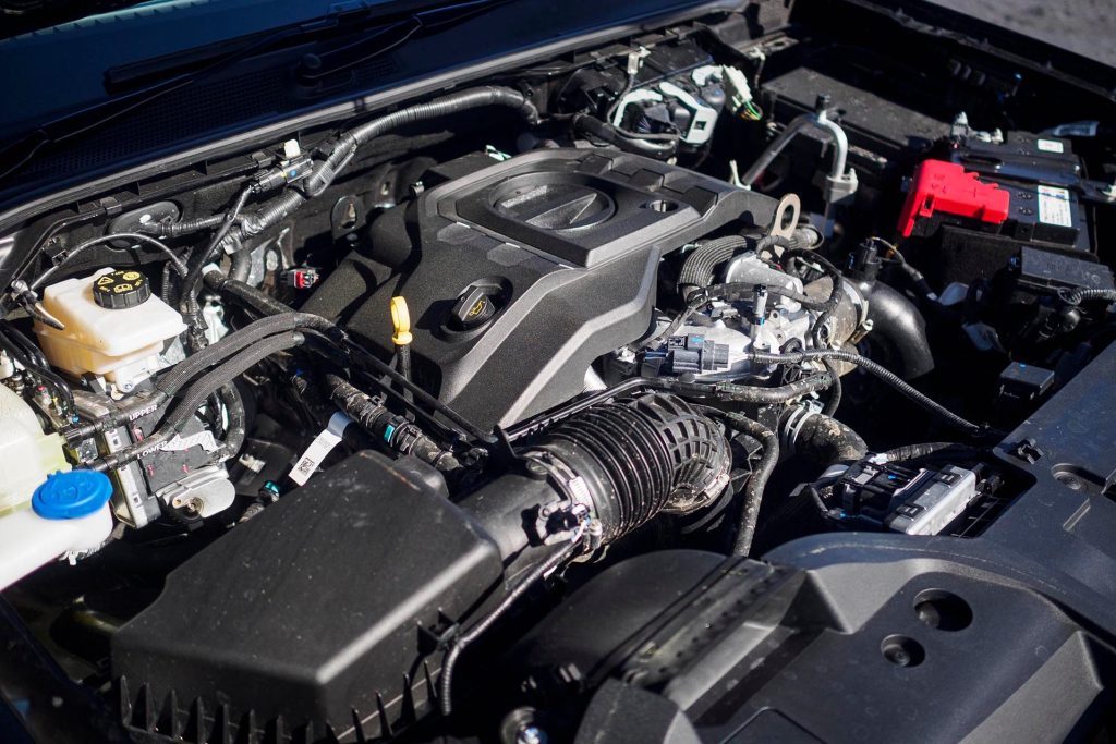 2022 Ford Ranger Wildtrak V6 engine