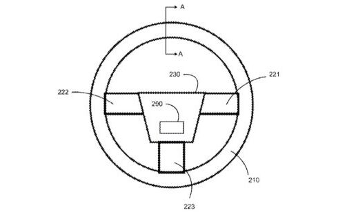 General Motors adaptive steering wheel diagram