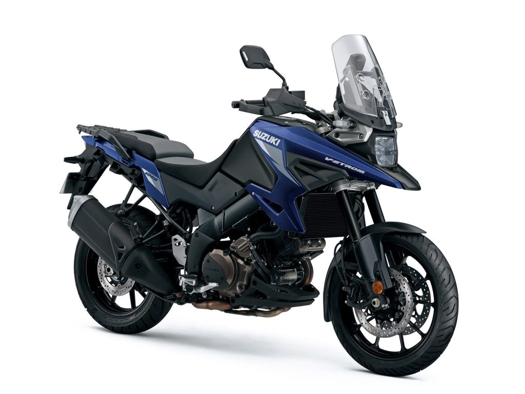 Suzuki V-Strom 1050 in blue