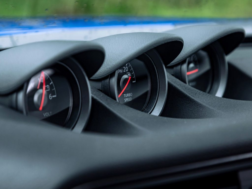 2022 Nissan Z gauges