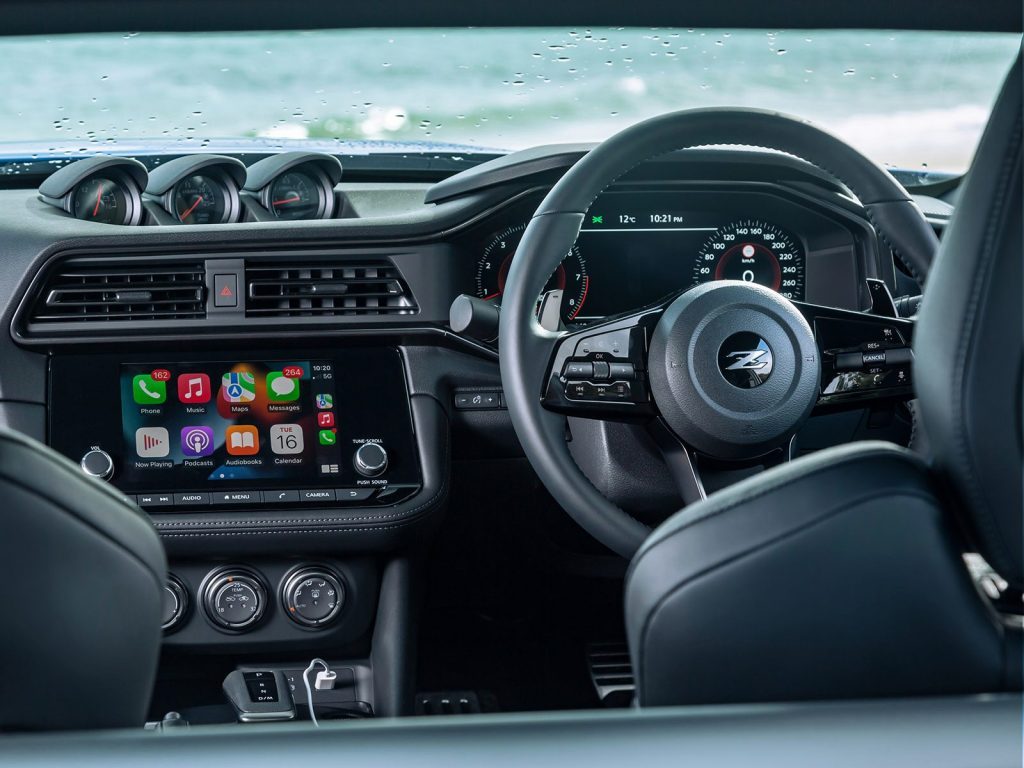 2022 Nissan Z interior