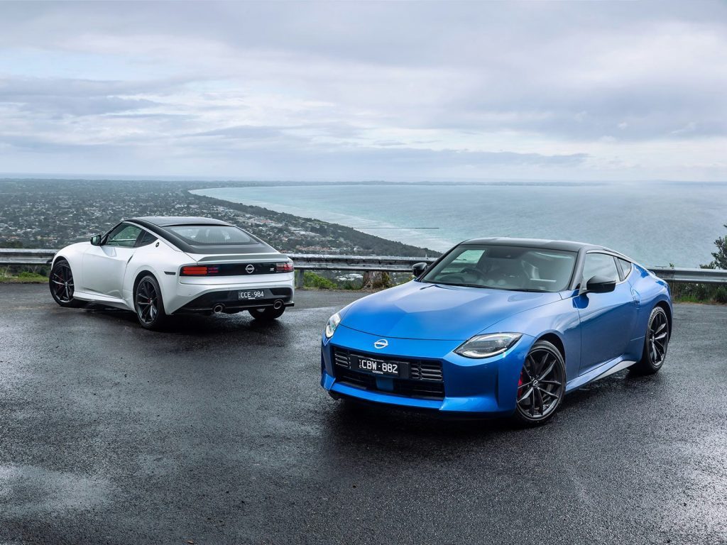 2022 Nissan Z on hilltop