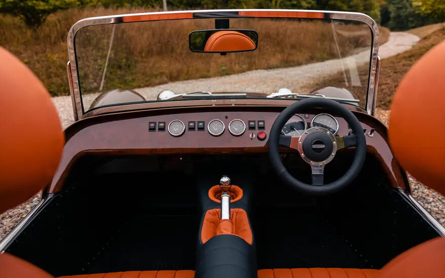 Caterham Super Seven interior view
