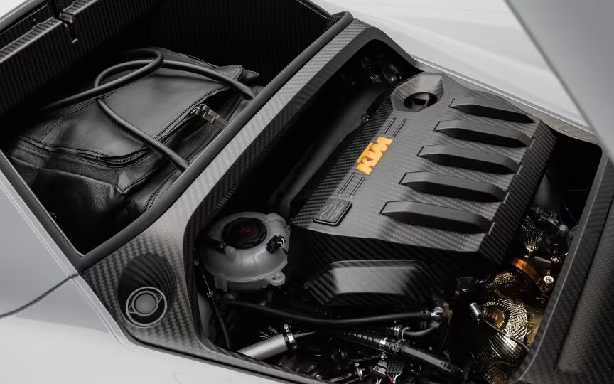 KTM X-Bow GT-XR engine bay view