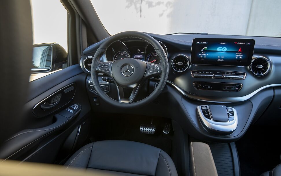 Mercedes-Benz EQV interior view