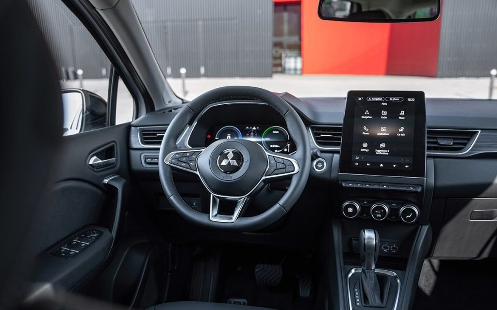 Mitsubishi ASX interior view