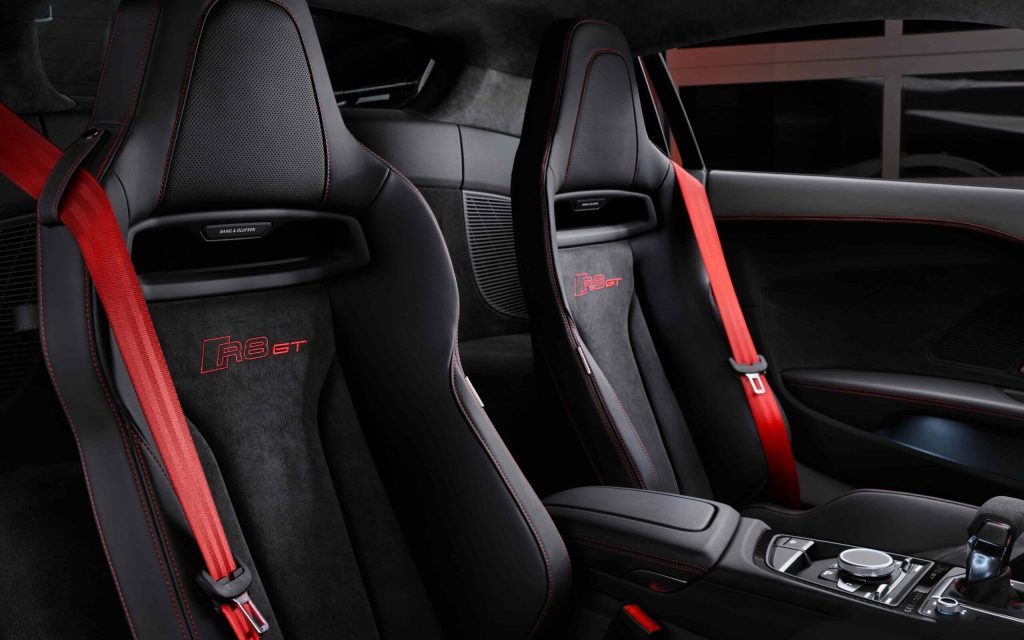 Audi R8 GT seats