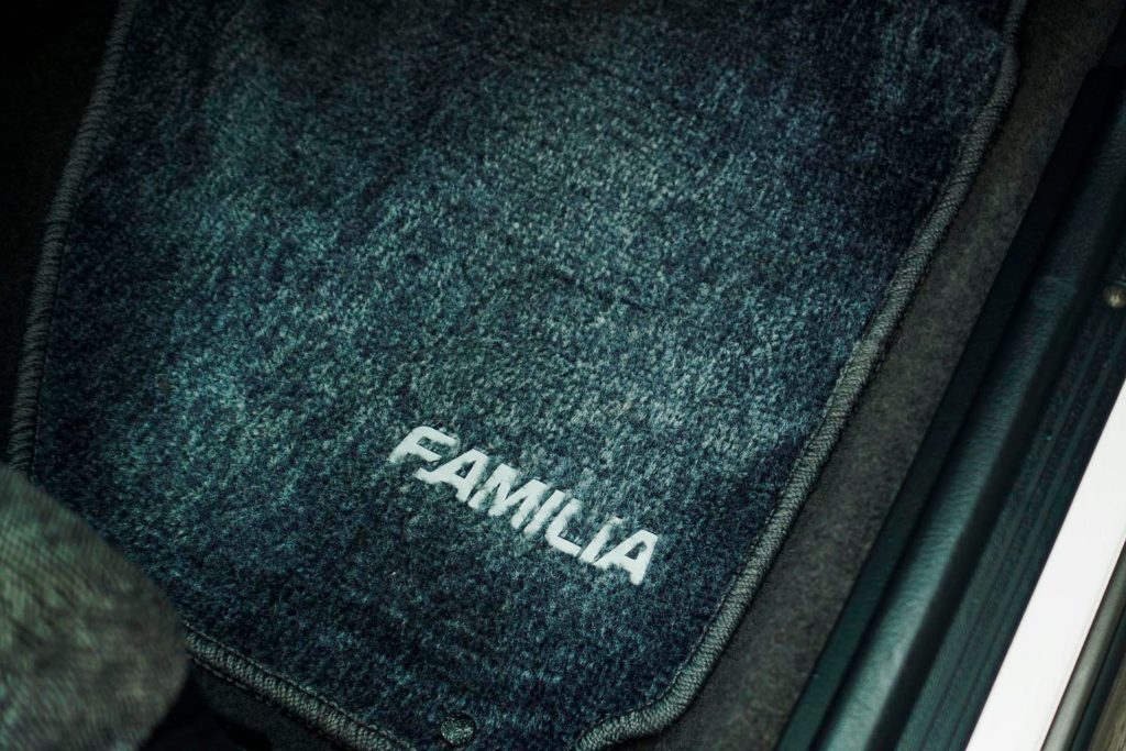 1986 Mazda Familia 4x4 DOHC Turbo floor mat