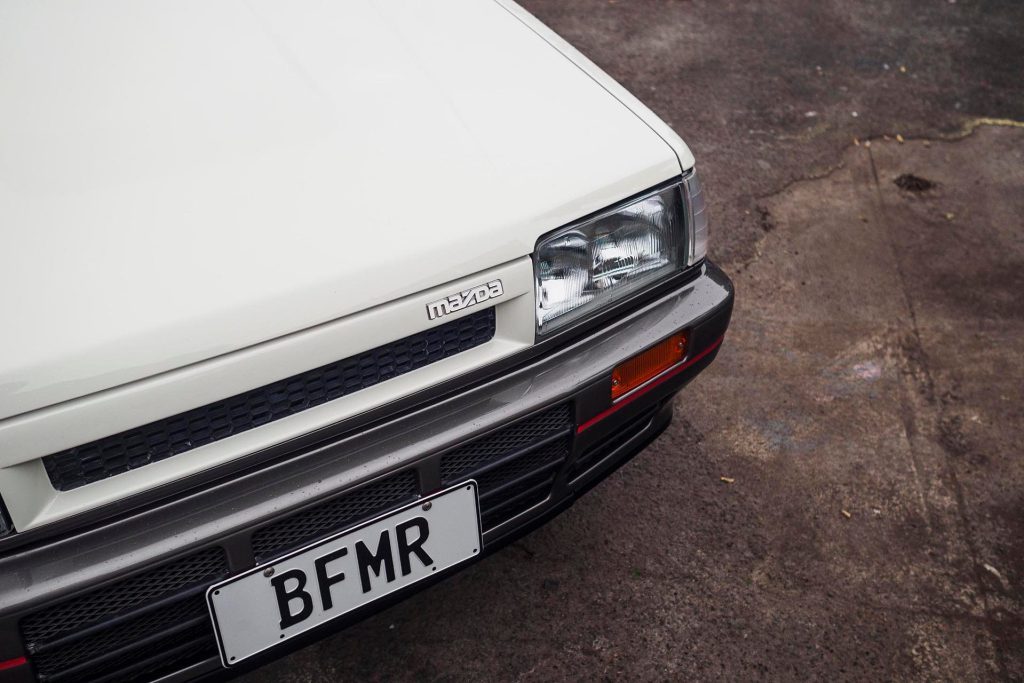 1986 Mazda Familia 4x4 DOHC Turbo grille