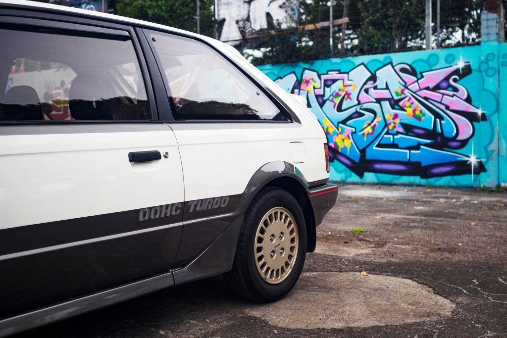 1986 Mazda Familia 4x4 DOHC Turbo rump