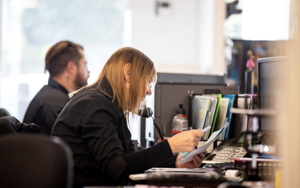 Qualitat reception workers