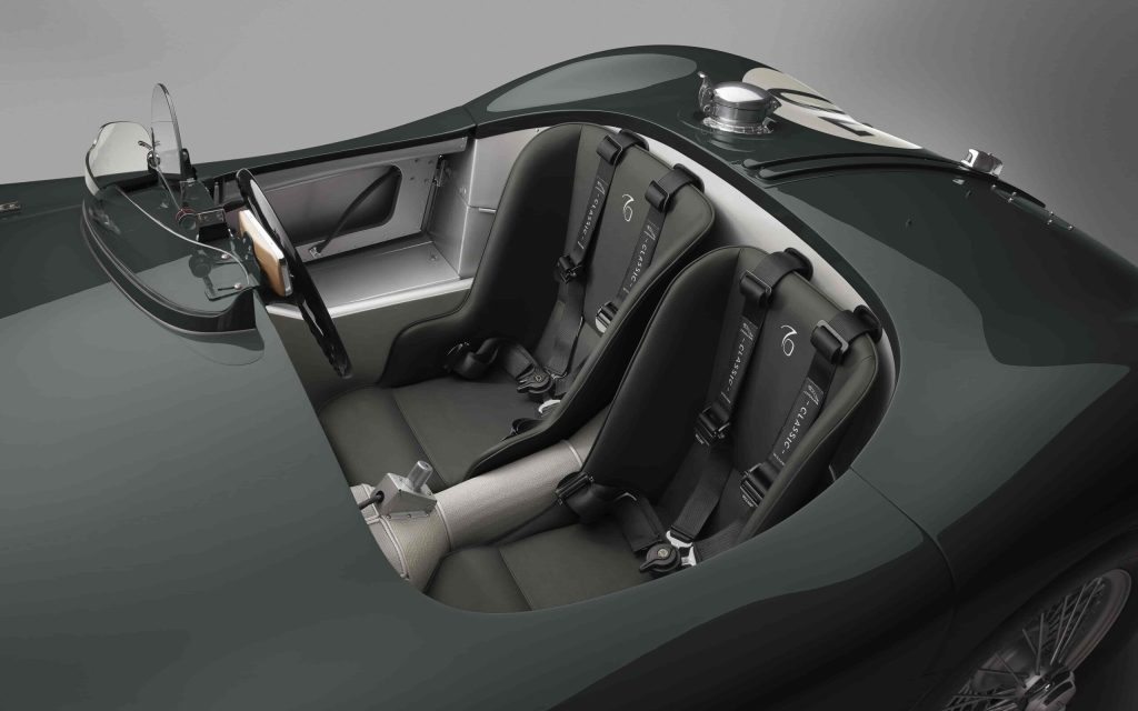 Jaguar C-Type Continuation 70-Edition green interior