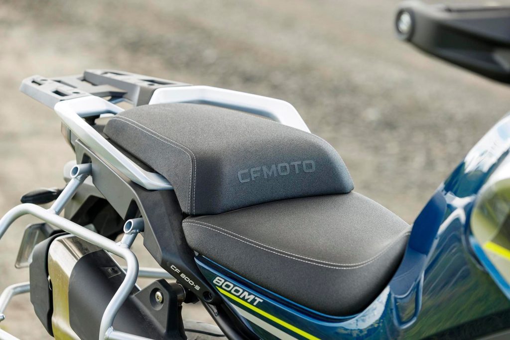 2022 CFMoto 800MT Touring seat