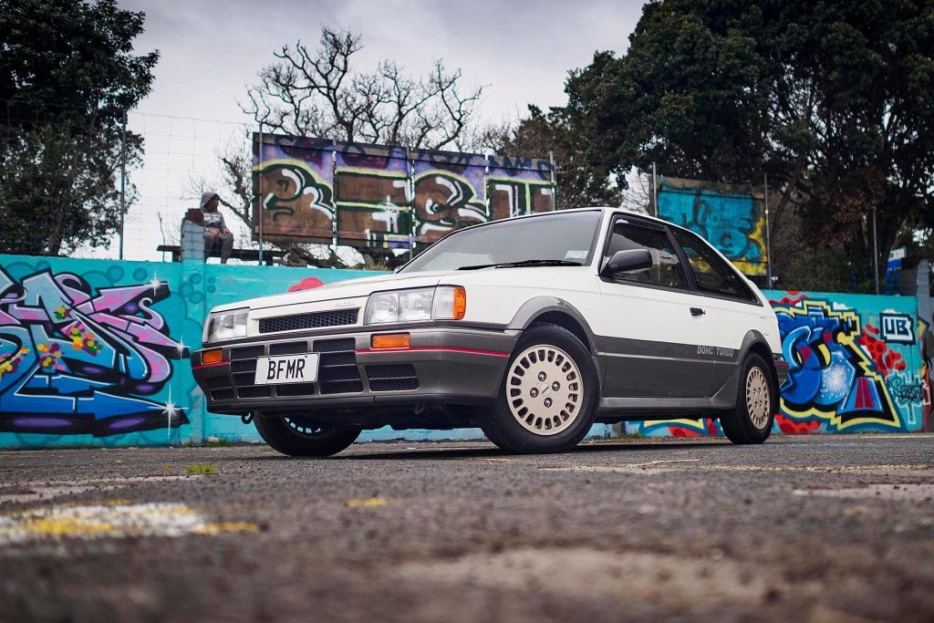 1986 Mazda Familia 4x4 DOHC Turbo low front static