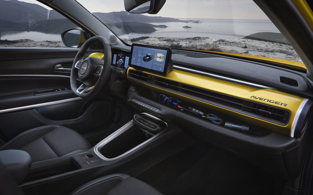 Jeep Avenger interior view