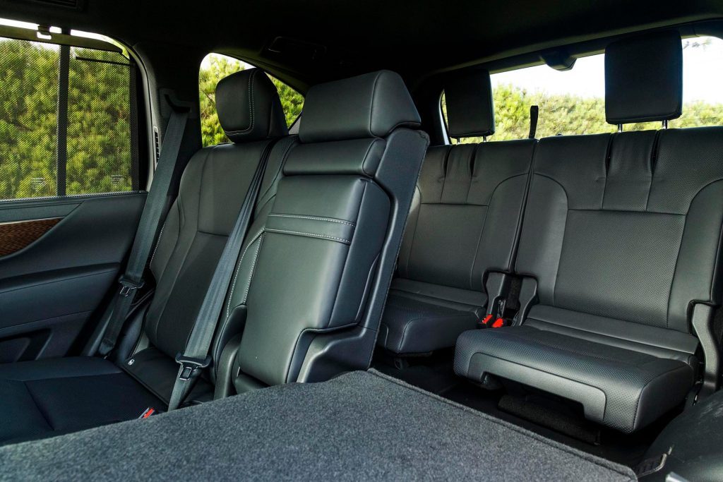 2022 Lexus LX 500d Limited back seat