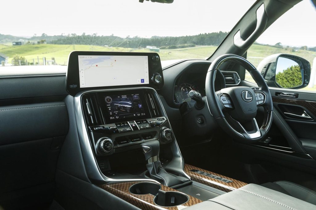 2022 Lexus LX 500d Limited interior