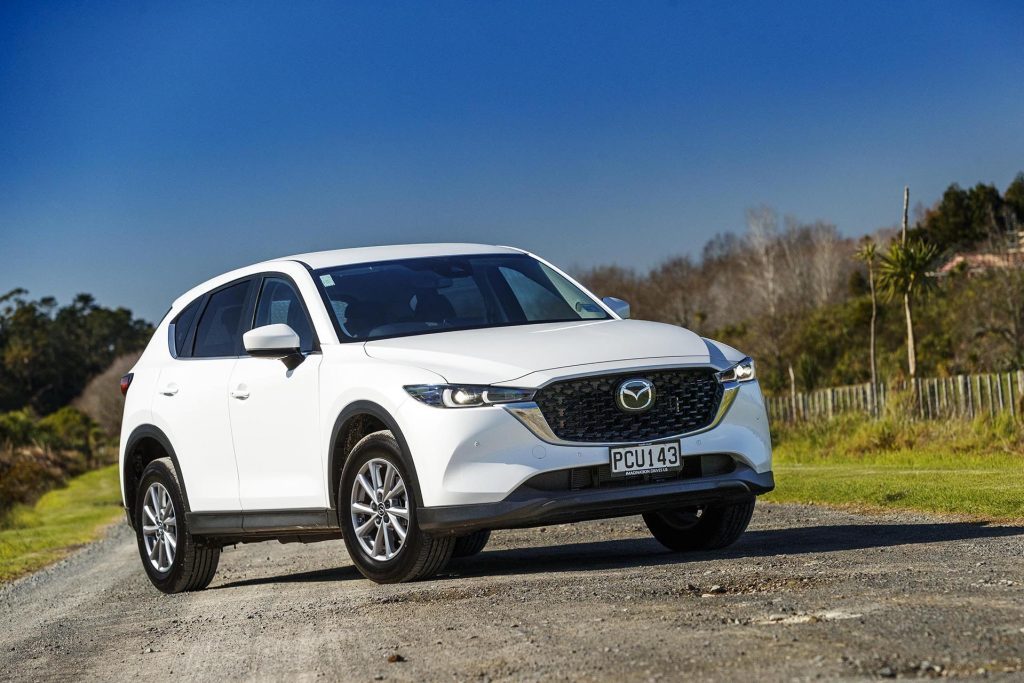 Mazda CX-5 GSX AWD parked on gravel road