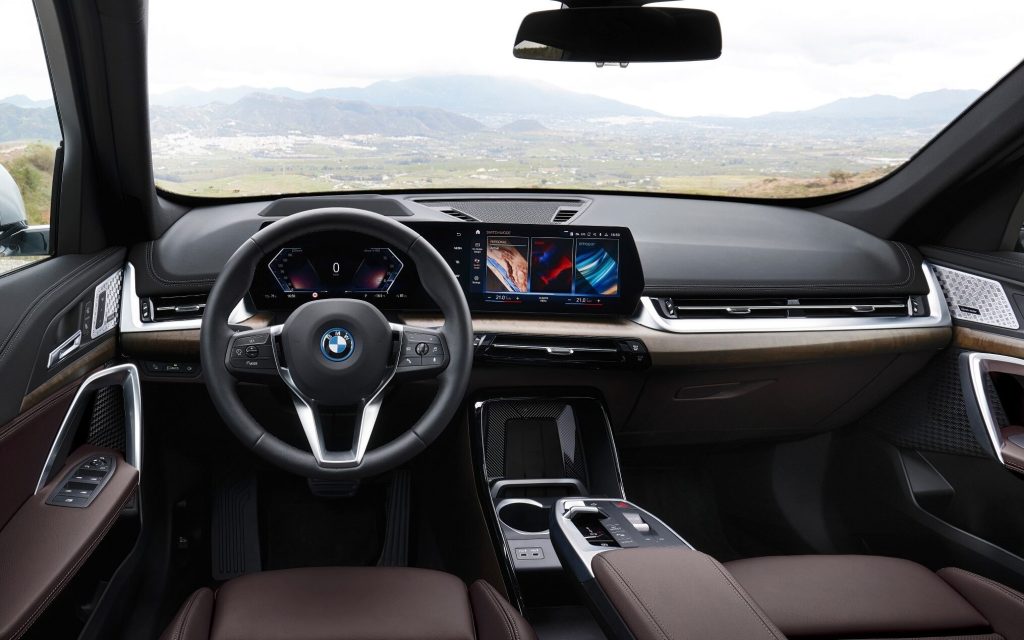 BMW iX1 interior view