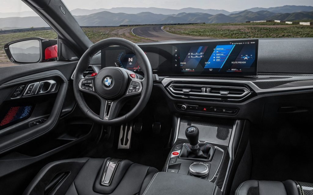 BMW M2 interior view