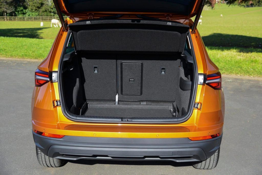 2022 Skoda Karoq TSI 110 Style boot space