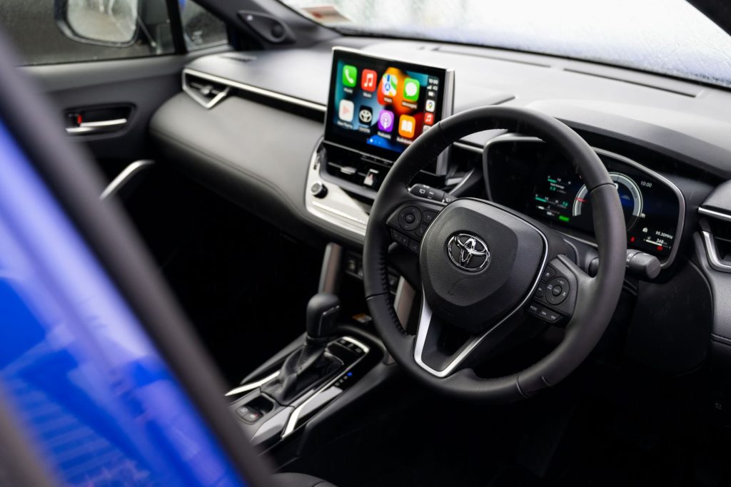 2022 Toyota Corolla Cross interior shot