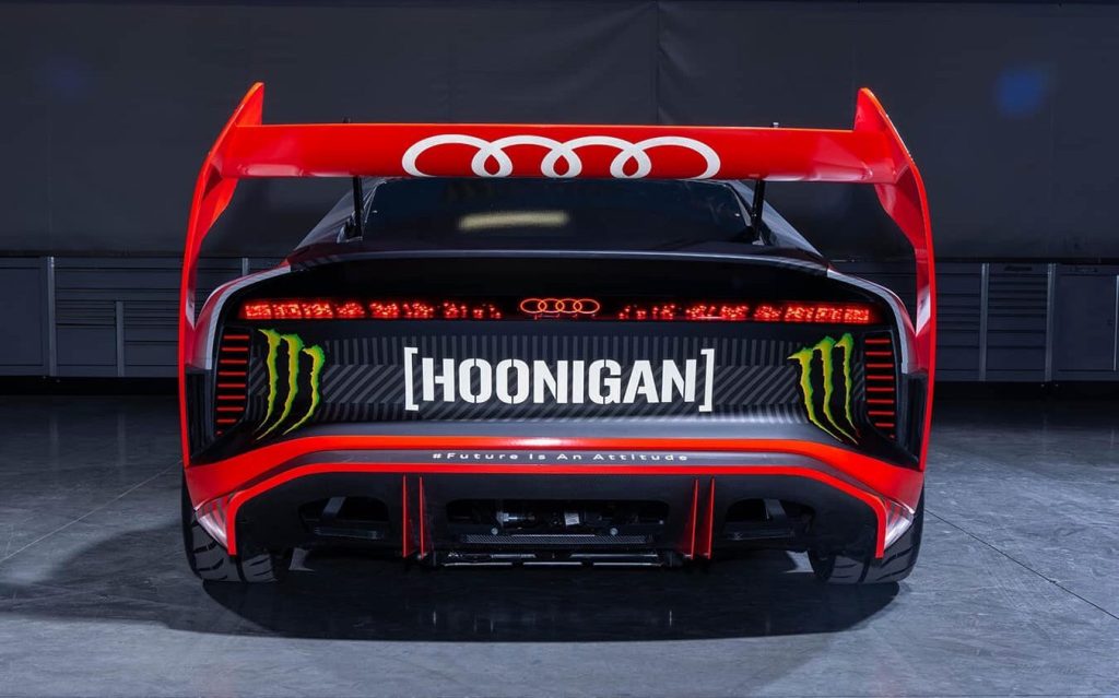 Audi S1 Hoonitron rear view