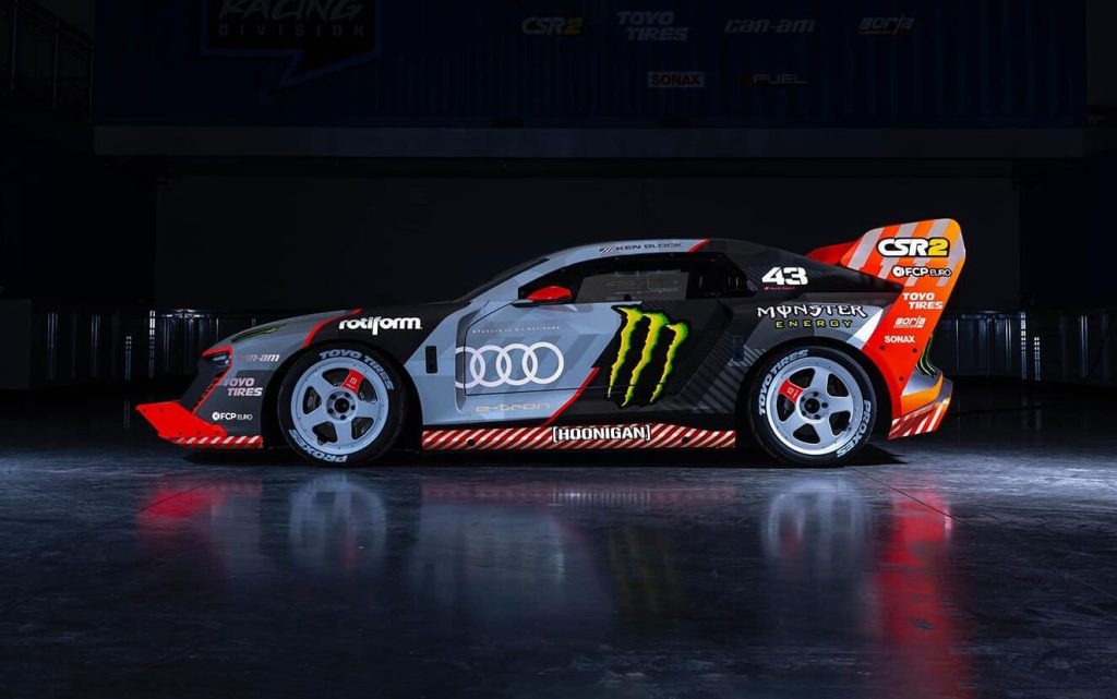 Audi S1 Hoonitron side view