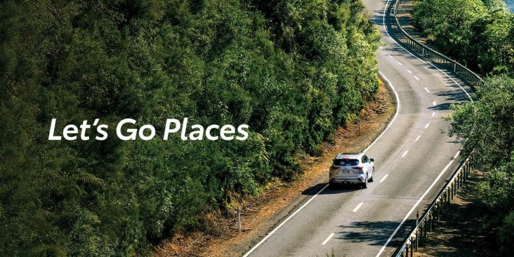 Toyota New Zealand Let's Go Places campaign